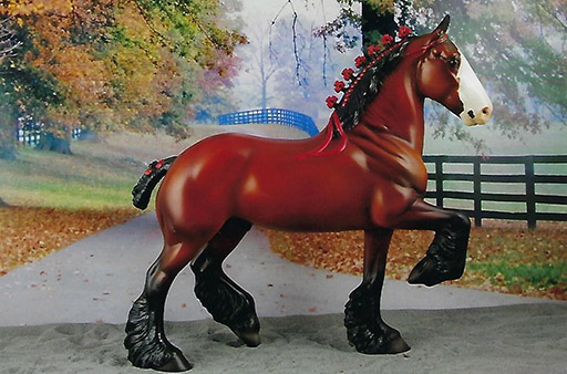 2025 MEPSA Draft Breed Reserve Grand Champion - Highland King owned by Elizabeth Jones