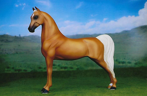 2025 MEPSA Color Reserve Grand Champion - LS Georgie Girl owned by Stefanie Evans