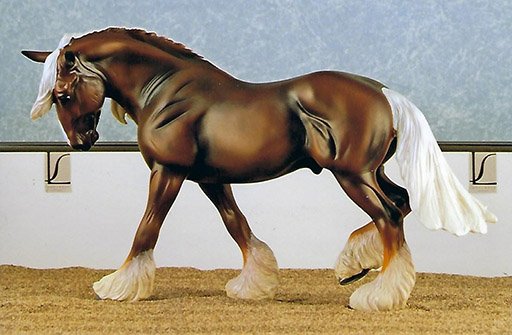 2025 MEPSA Draft Breed Reserve Grand Champion - Vassal owned by Cathy Hagen