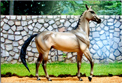 2025 MEPSA Light Breed Grand Champion - Khanbalik owned by Allison Malone