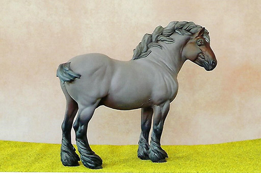 2025 MEPSA Draft Breed Grand Champion - Fergus owned by Jennifer Cole