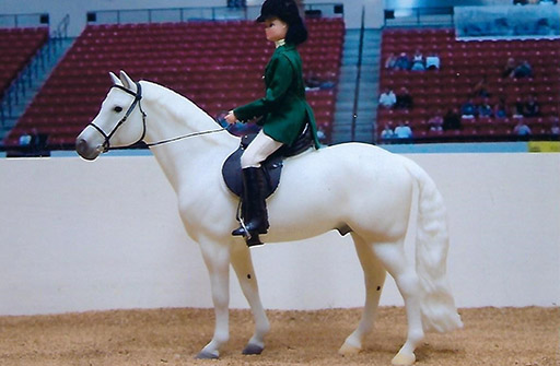 2025 MEPSA English Pleasure Reserve Grand Champion - Frostbite owned by Alyssa Bailey